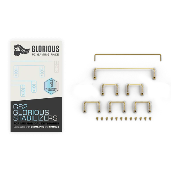 Thanh cân bằng phím dài Glorious GSV2 Stabilizer - Hàng Chính Hãng