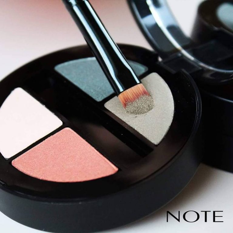Phấn mắt cao cấp NOTE Luminous Silk Quattro Eyeshadow