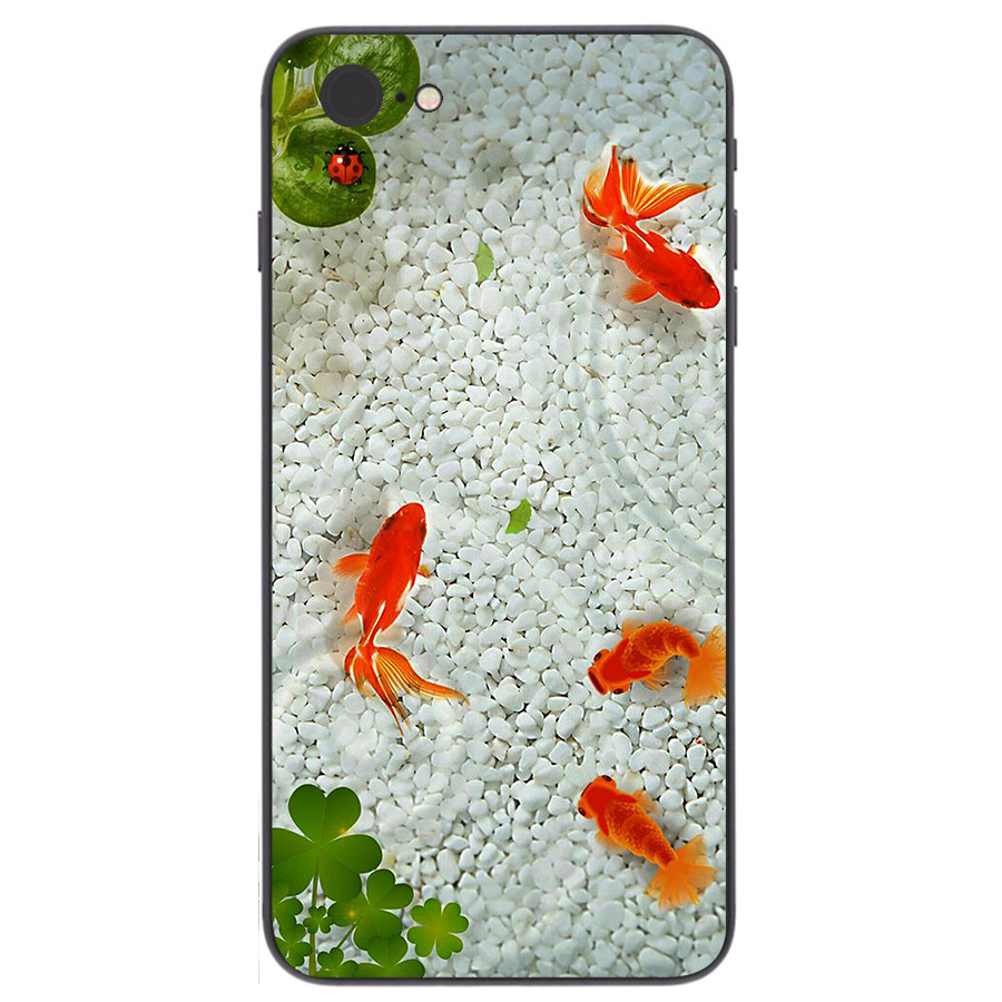 Mua Ốp lưng dành cho điện thoại iPhone 6, 6s in họa tiết Những chú cá Koi  đang bơi trong hồ 5-164-5