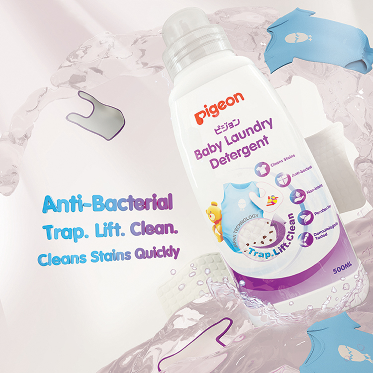 Nước giặt quần áo trẻ em Pigeon (500ml)