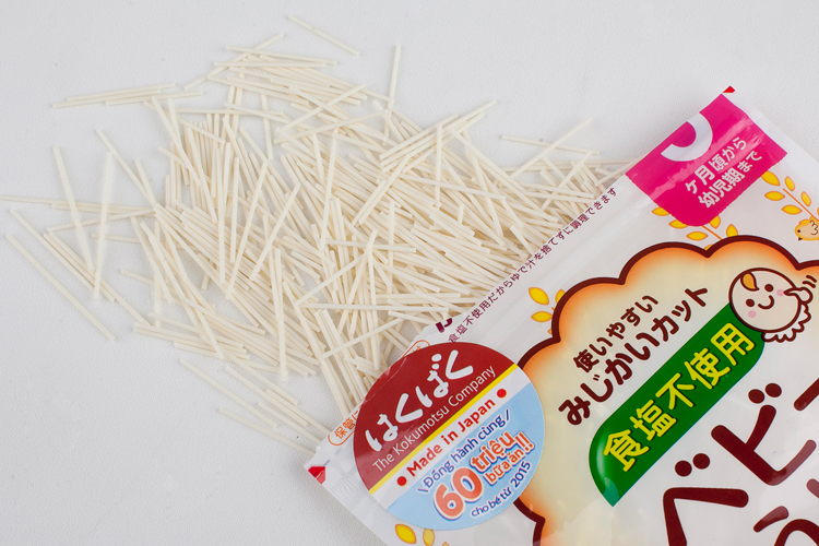 Mỳ ăn dặm Baby Somen HakuBaku 100g (Dành cho bé từ 5 tháng)