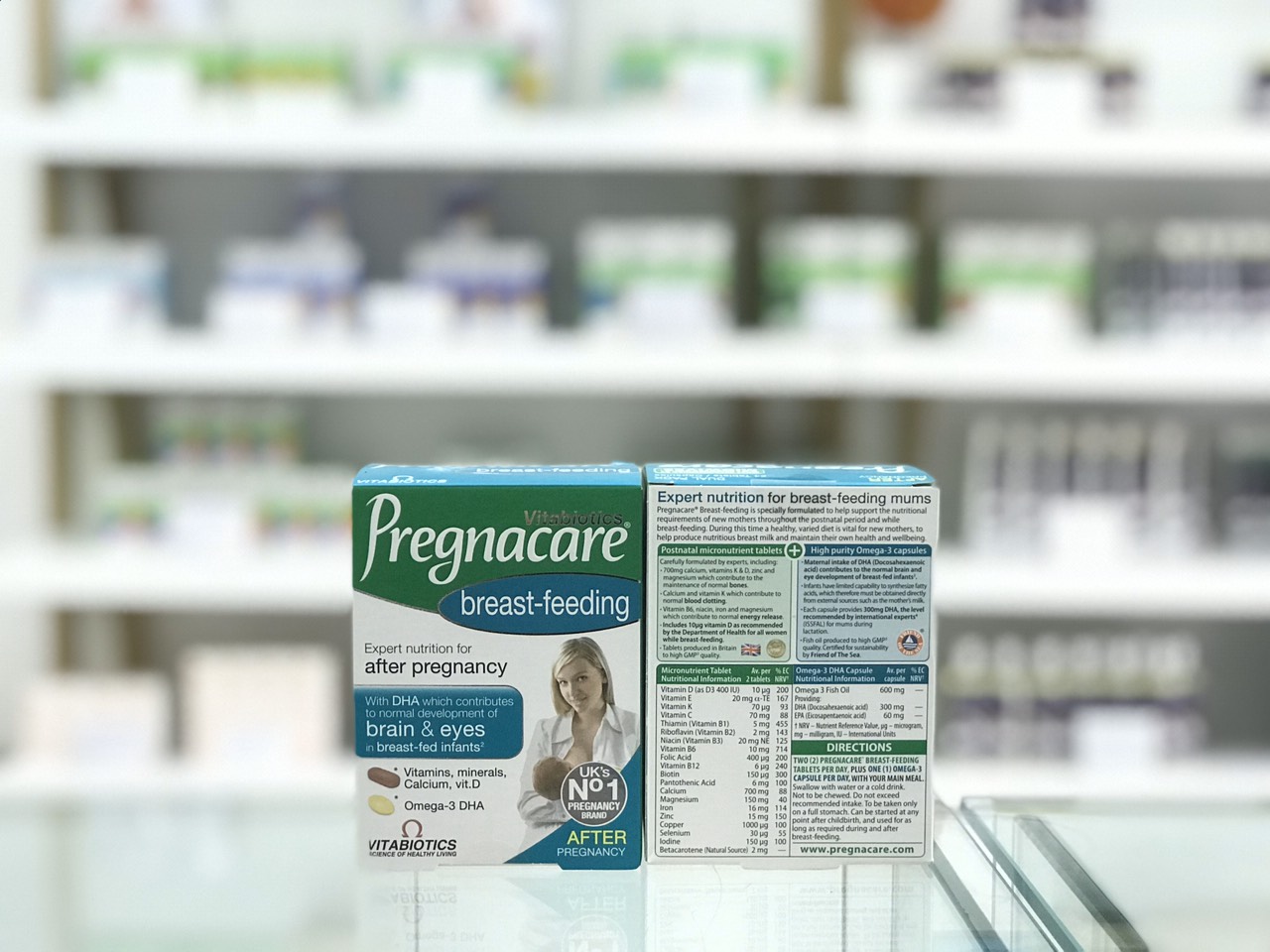 Vitamin tổng hợp sau sinh Pregnacare Breast-feeding 84 viên
