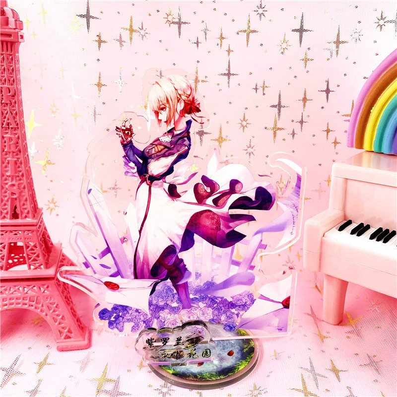 Mô Hình Standee acrylic anime hình Violet Evergarden Panpan Shop #4 Mô Hình Standee acrylic anime hình Violet Evergarden Panpan Shop