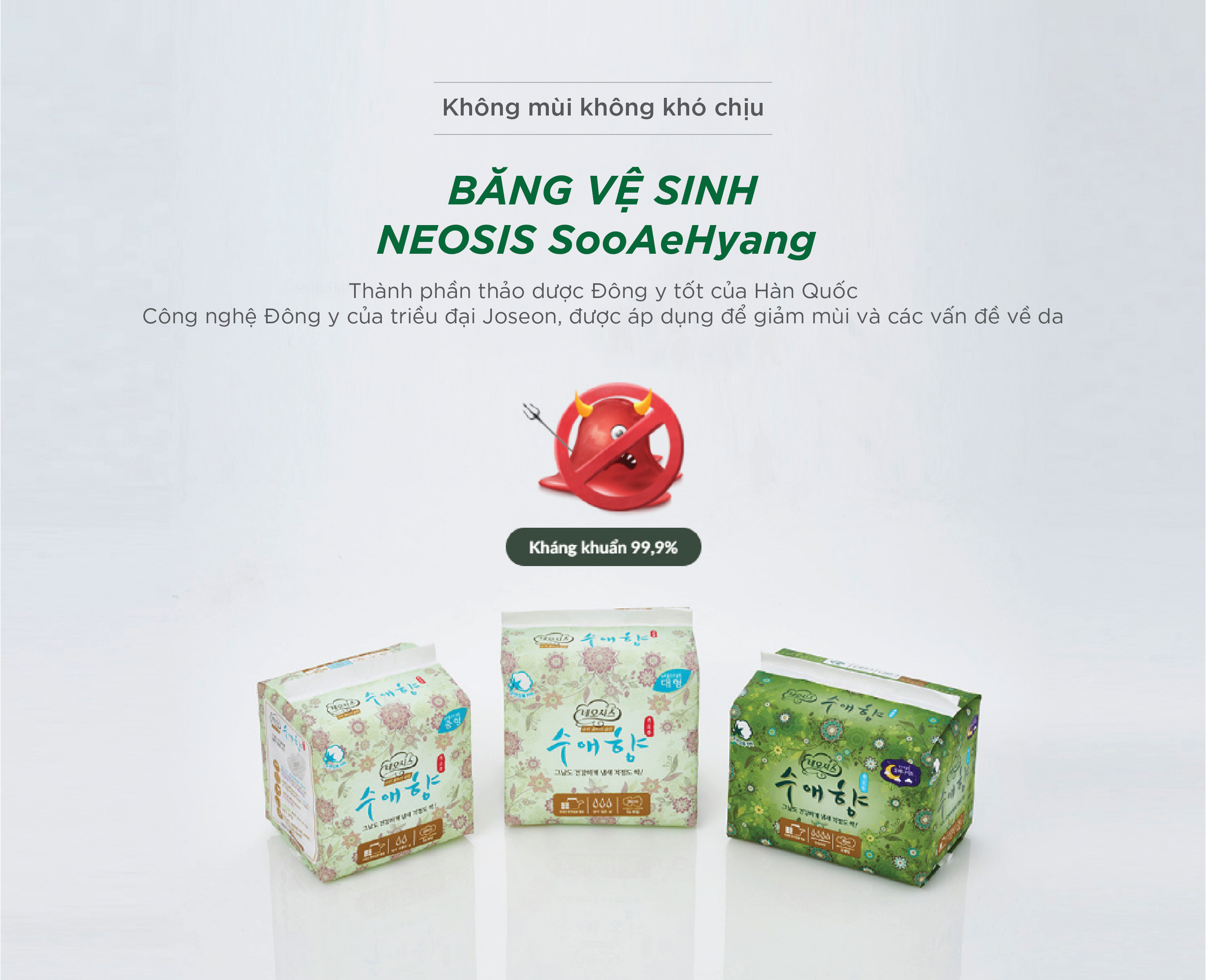 COMBO 2 GÓI BĂNG VỆ SINH HỮU CƠ THẢO DƯỢC NEOSIS SOOAEHYANG BAN NGÀY của Hàn Quốc_Size L (KT 28cm)_1 gói 10 miếng 1