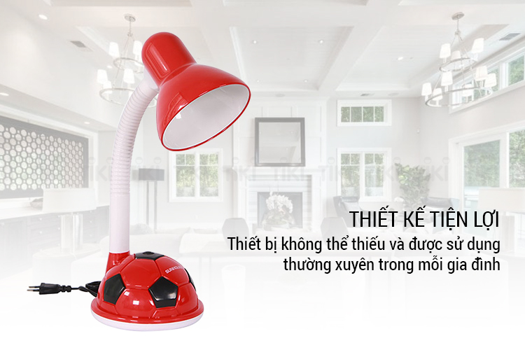Đèn Bàn Sunhouse SHE-04S Kèm Bóng Đèn SHE-LEDA60AL-A6W.W