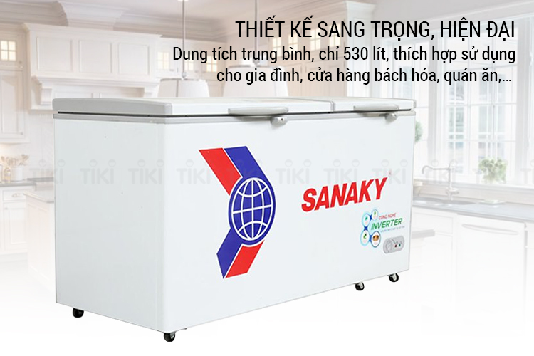 Tủ Đông Sanaky VH-6699HY3 (530L) - Hàng Chính Hãng