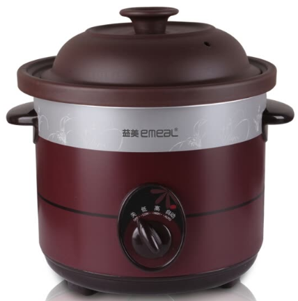 Yimei (EMEAL) purple black sand electric cooker quick pot soup pot automatic pot porridge casserole 3L YM-KS30E