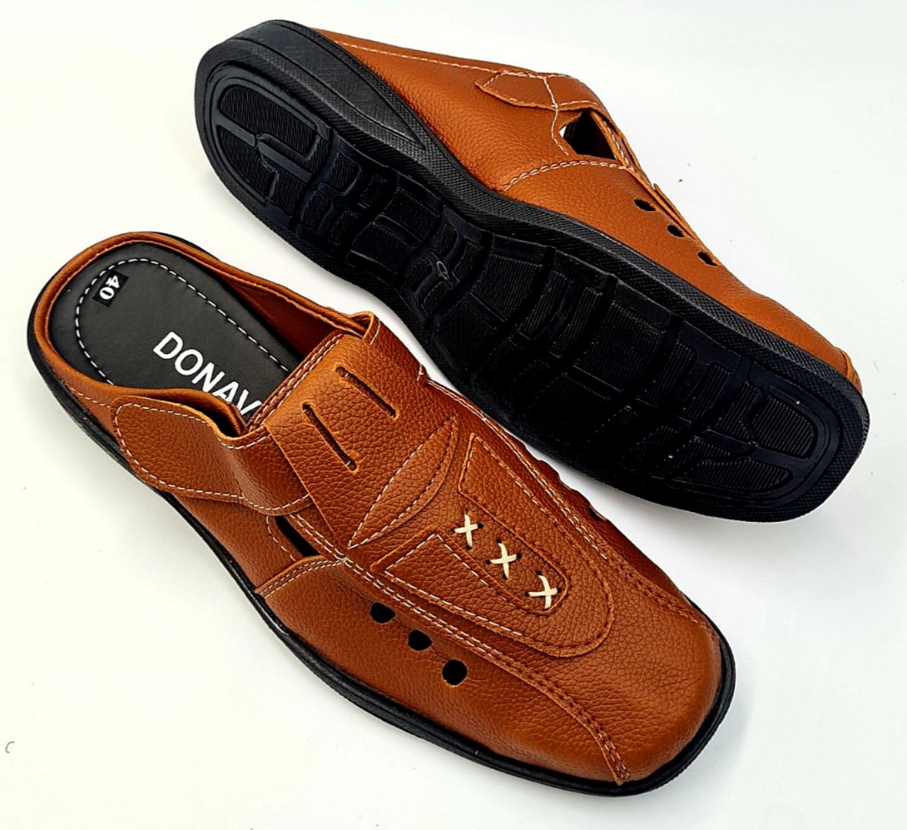 Thanh lý giày lười nam DONAVY cao cấp đế cao 3cm hỗ trợ tăng chiều cao DGKC