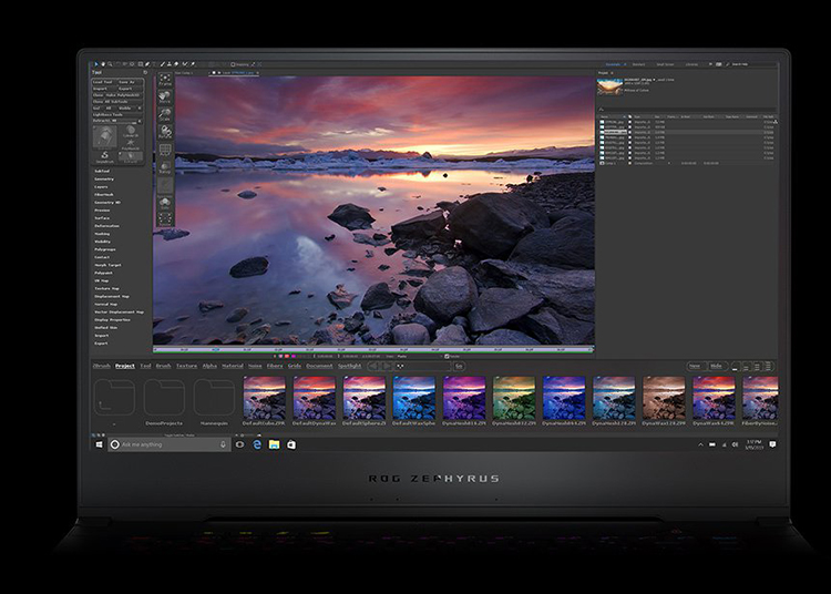 Laptop Asus ROG Zephyrus S GX502GW-AZ129T Core i7-9750H/ RTX 2070 8GB/ Win10 (15.6 FHD IPS 240Hz G-Sync, 3ms) - Hàng Chính Hãng
