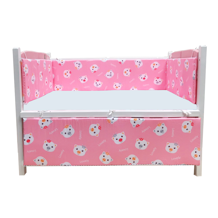 Quây cũi 4 tấm cho bé