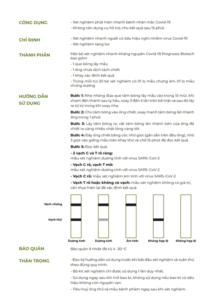 bộ kit test - xét nghiệm nhanh covid-19 rapid test ag 2019 ncov- hy lạp 2