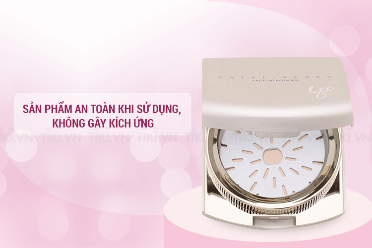 Phấn Phủ Kiềm Dầu Mịn Da Catalina Face Up Powder #21 Geo