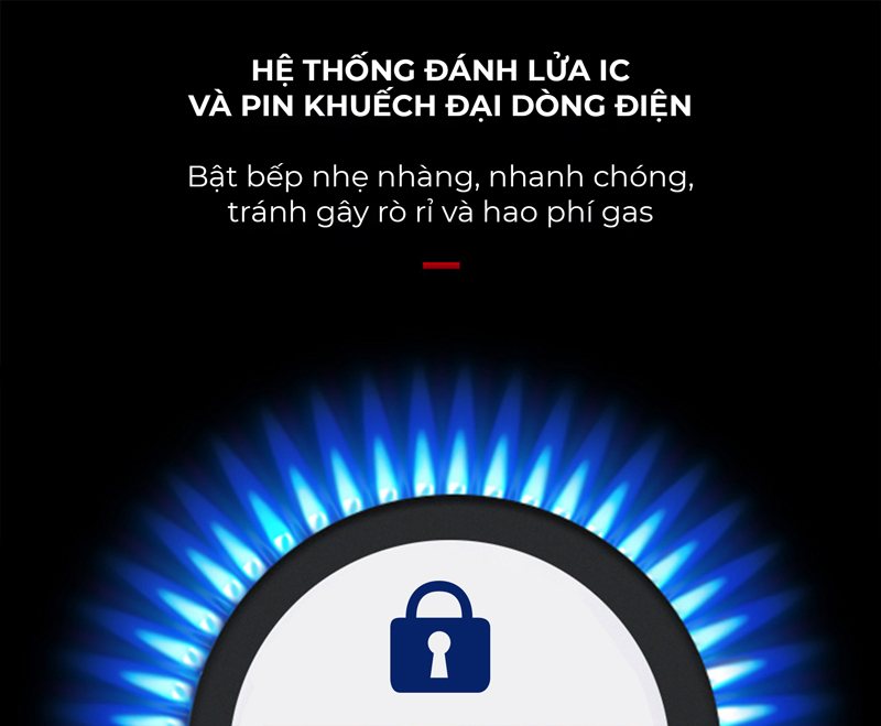 Bếp Gas Âm Nagakawa NAG1751 - Hàng Chính Hãng
