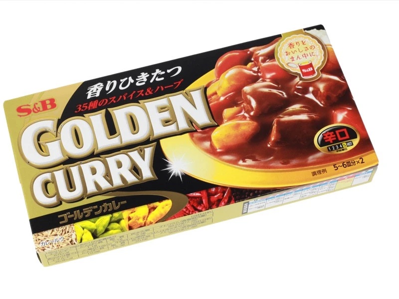 Viên nấu cà ri S&B Foods Golden Curry 198g Nhật Bản
