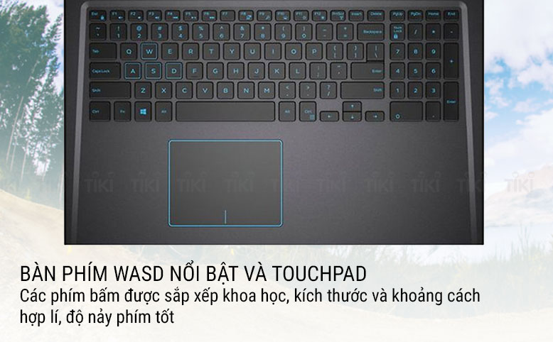 Laptop Dell G7 7588 N7588A Core i7-8750H/Win10 (15.6 inch) - Đen - Hàng Chính Hãng