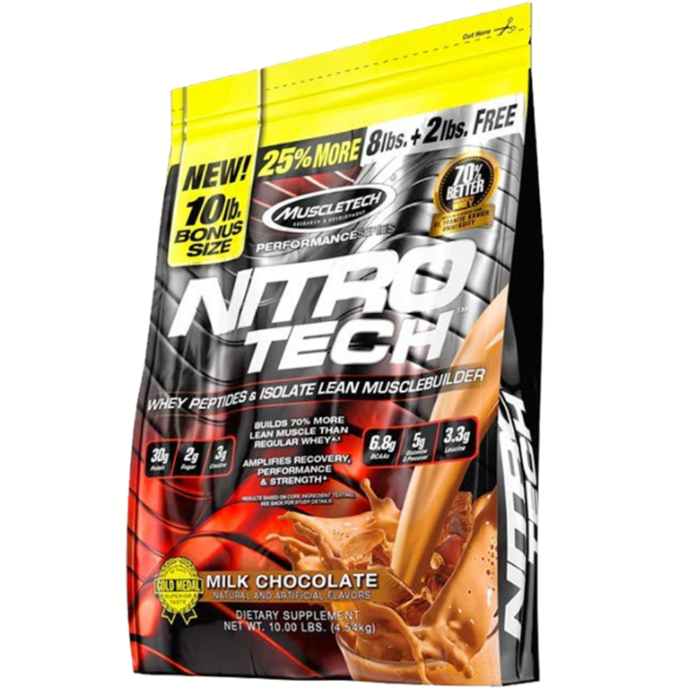 Nitrotech Muscletech cung cấp tất cả những amino acid cần thiết