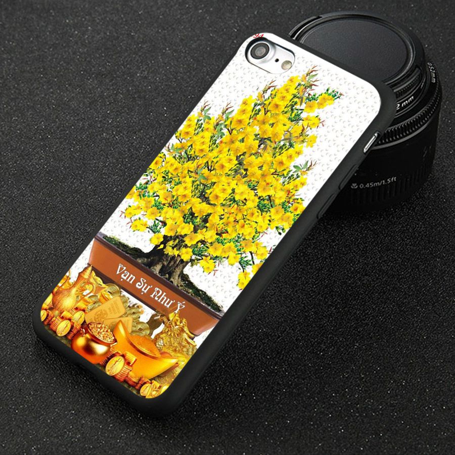 Ốp điện thoại iPhone 5/5s/se - Tranh Mai Đào MS MDAO019