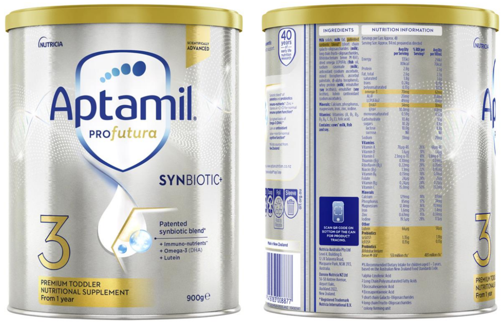 Sữa Tăng Cân Cho Bé Aptamil Profutura Synbiotic