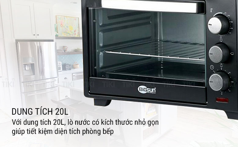 Lò Nướng Thùng Bigsun BTO-20 (20 Lít) - Hàng Chính Hãng