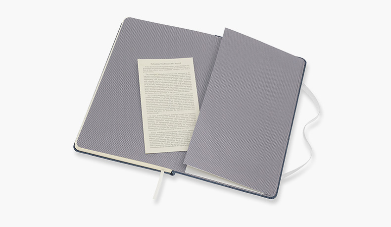 MOLESKINE Tannin series light blue denim hard surface horizontal notebook hand account large 0746