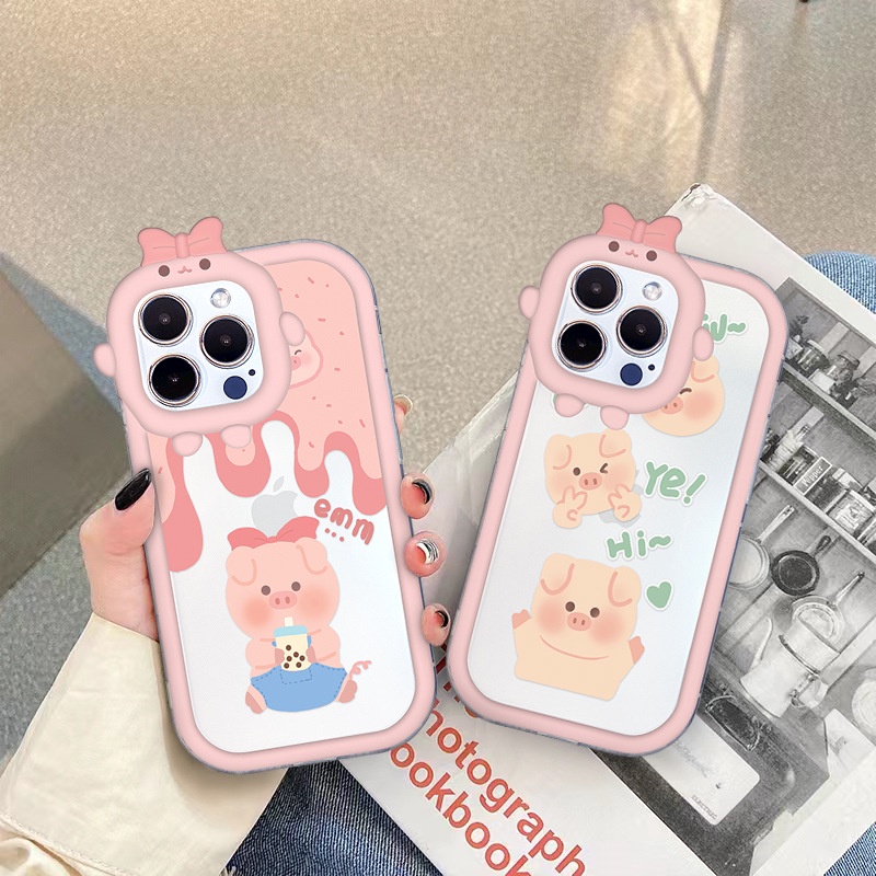 Ốp Lưng Dành Cho Iphone 14 Promax/ 14 Pro/ 14 Plus/ 14 hình Animal Cute_ Hàng Chính Hãng
