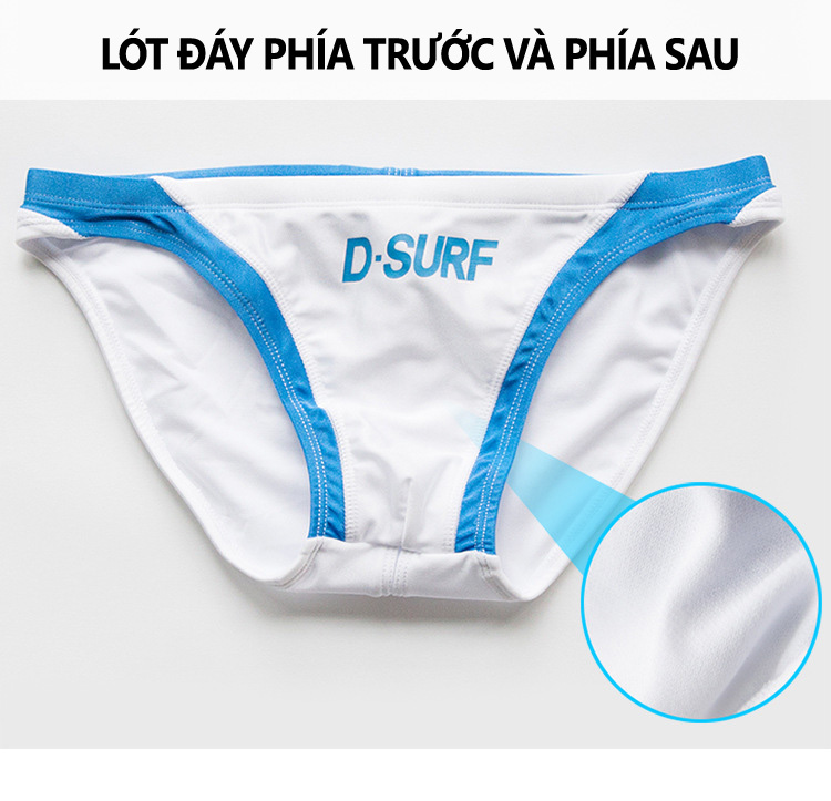 Quần Bơi Nam Tam Giác Thời Trang Desmiit S324 - Thiết Kế Thời Trang Hợp Xu Hướng - Màu Sắc Kết Hợp Cực Cá Tính, Đa Dạng Cho Bạn Lựa Chọn