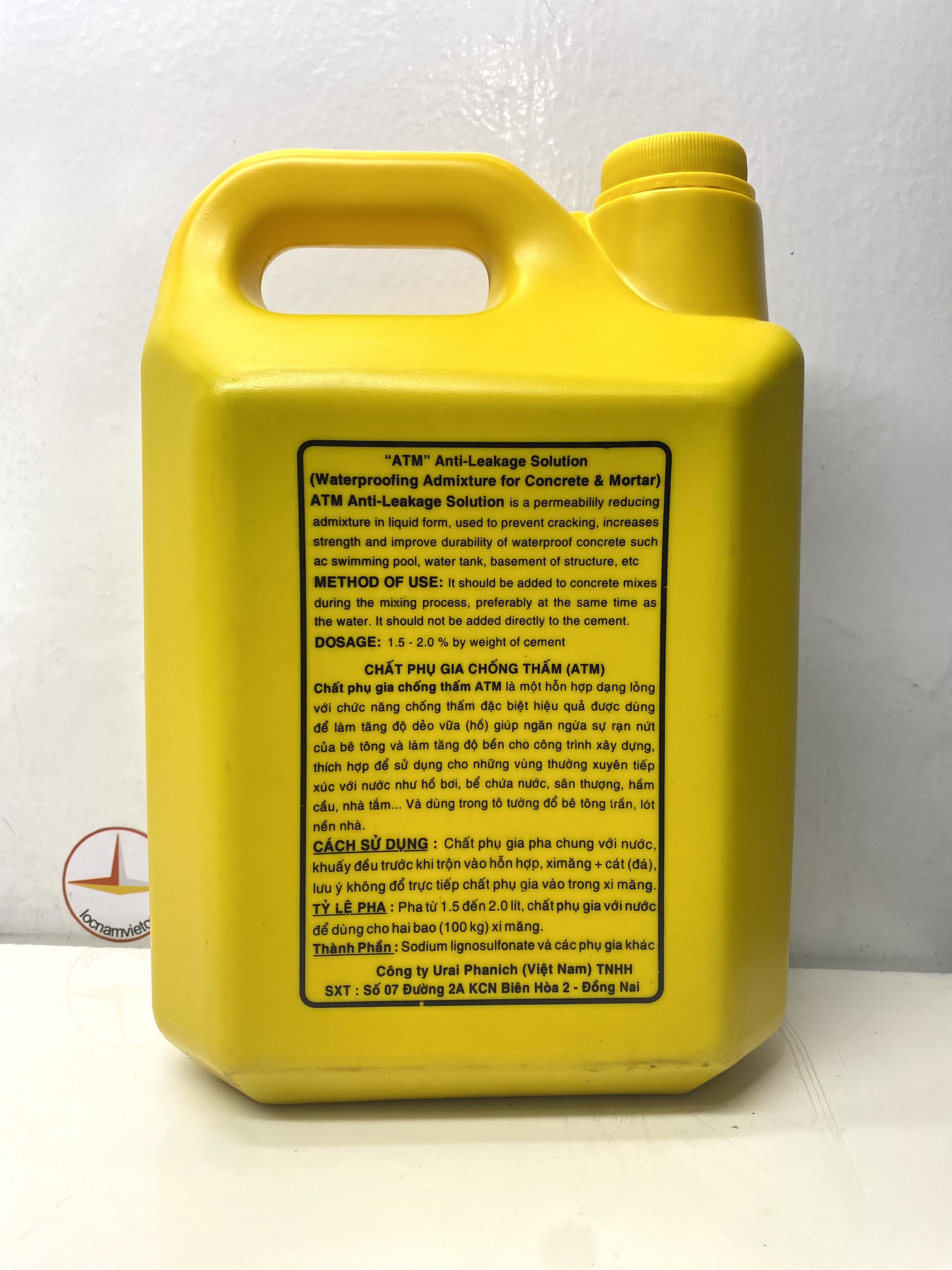 Phụ gia Chống Thấm ATM 4.5L