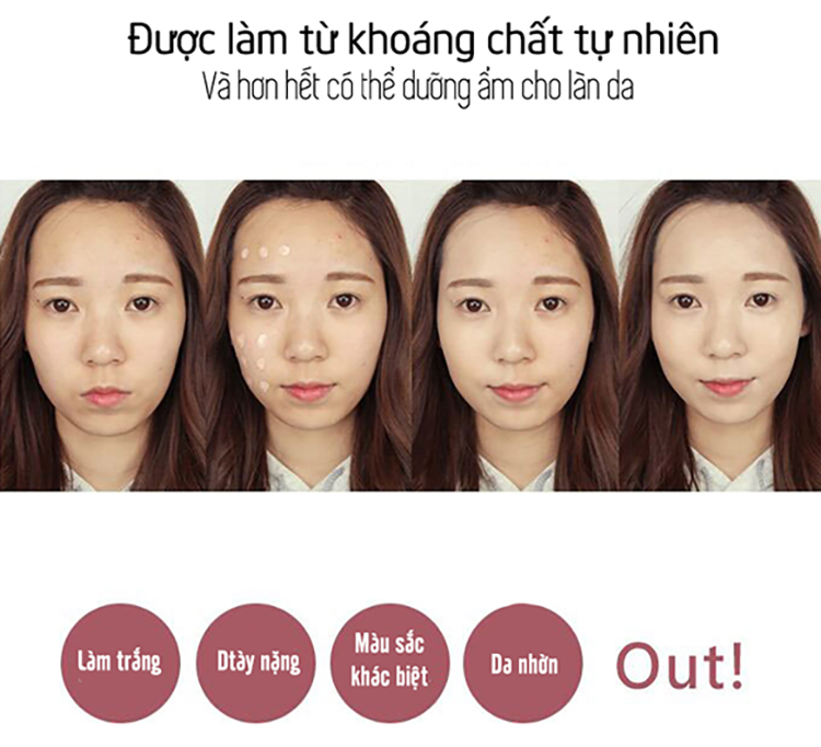 Kem Trang điểm chống nắng MKUP