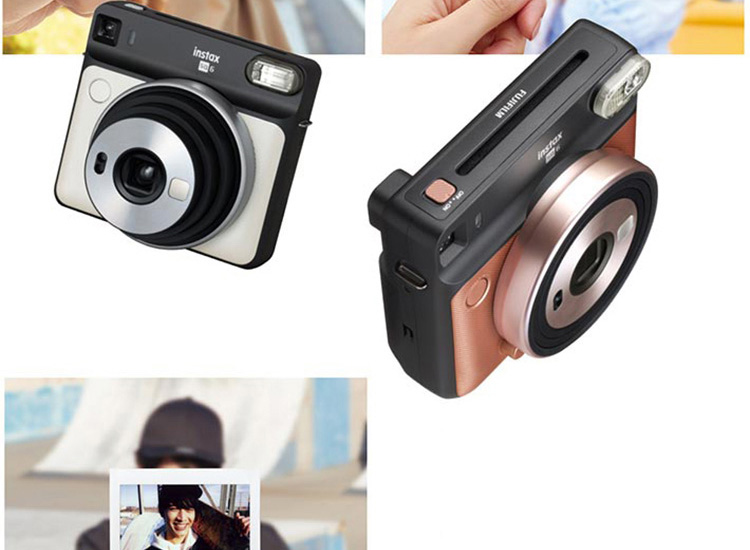 Fuji Once Imaging Camera (instax) instax SQUARE SQ6 Pearl White