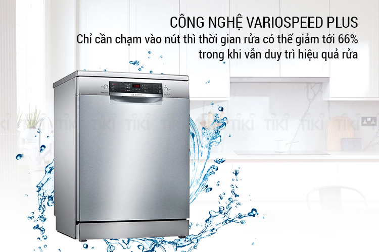 Máy Rửa Chén Bosch SMS46NI03E - Hàng Nhập Khẩu