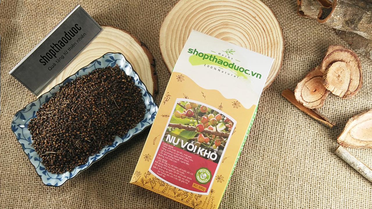 Combo 1Kg Nụ Vối Khô Shop Thảo Dược - Hỗ Trợ Đẩy Lùi Gout Tích Cực - Tặng 1 Chai Tinh Dầu Sả Chanh 8ml