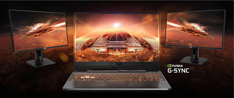 Laptop ASUS TUF Gaming A15 FA506IU-AL127T (AMD Ryzen 7 4800H/ 8GB DDR4 3200MHz/ 512GB SSD M.2 PCIE G3X2/ GTX 1660Ti 6GB GDDR6/ 15.6 FHD IPS, 144Hz/ Win10) - Hàng Chính Hãng