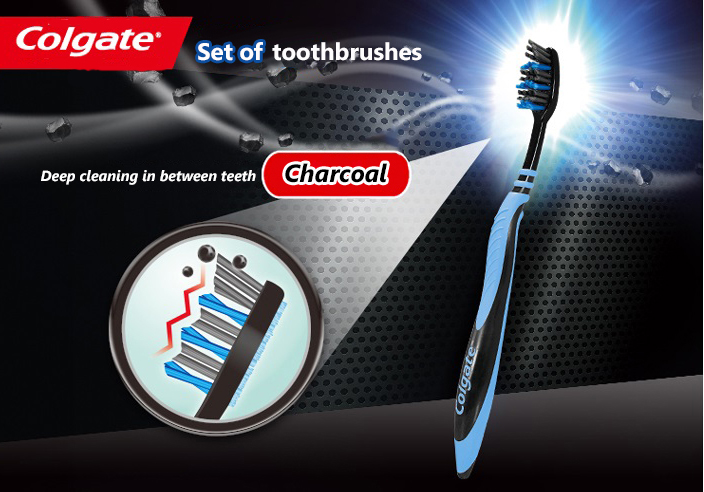 Bộ Bàn Chải Đánh Răng Làm Sạch Đa Hiệu Ứng Lông Mềm Colgate