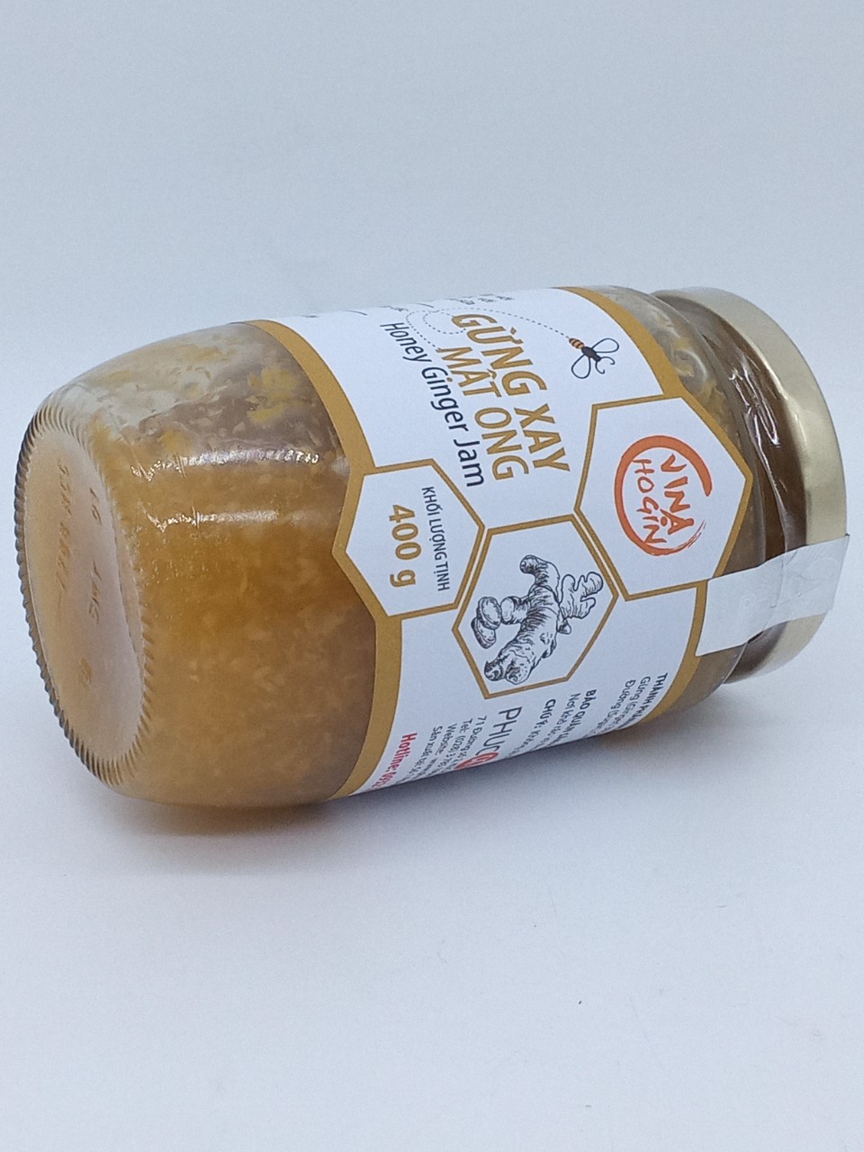 Gừng xay mật ong Phúc An nguyên chất