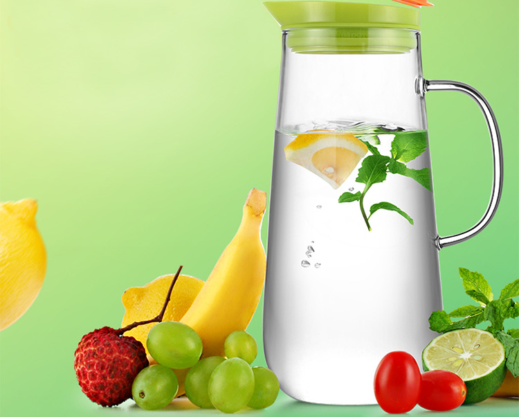 Bình Thủy Tinh Samadoyo S068A (1250ml) - Xanh
