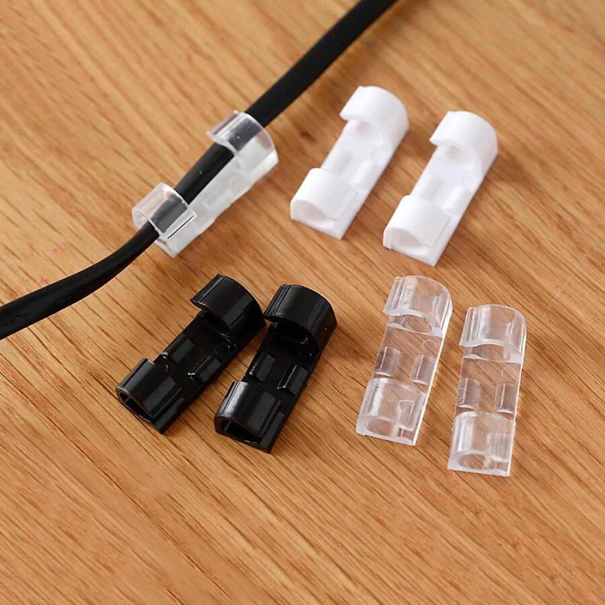 Jinghuisi Chuang JH0774 self-adhesive wire cable fixed clip line card subnet line storage organizer data line fixed line clip buckle transparent 20 Jinghuisi Chuang JH0774 self-adhesive wire cable fixed clip line card subnet line storage organizer data line fixed line clip buckle transparent 20