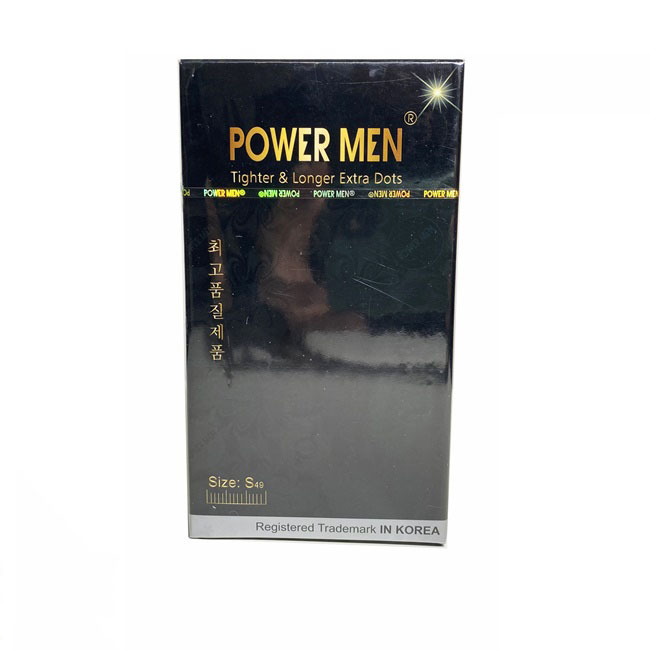 Bao Cao Su Size Nhỏ Kéo Dài Thời Gian Power Men Longer Extra Dots