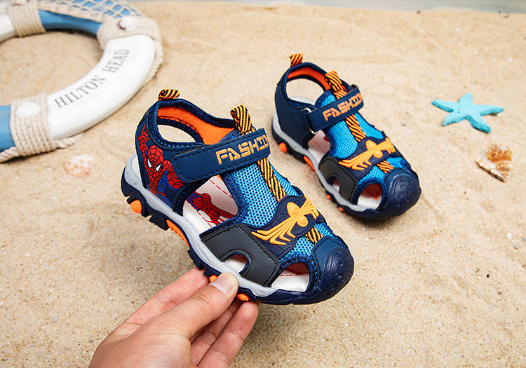 Sandal bé trai siêu nhân spiderman 3 - 12 tuổi năng động và cá tính ST44