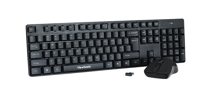 Bàn Phím Và Chuột Không Dây ViewSonic CW1260 2.4G