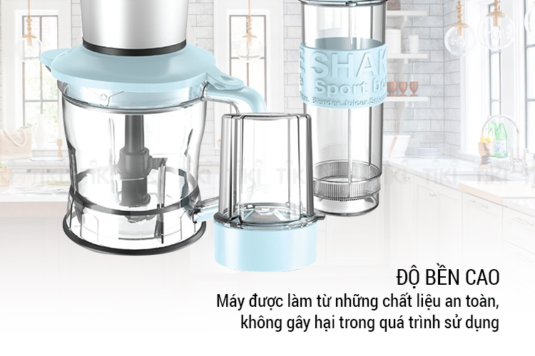 Máy Xay Sinh Tố Đa Năng Sunhouse Mama SHD5341 (500W - 1.2 Lít) - Xanh - Hàng Chính Hãng