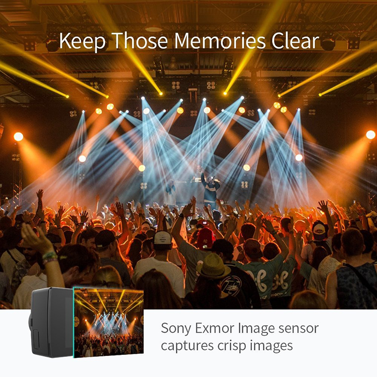 Camera Hành Động Yi Lite Action 4K Quốc Tế (Đen) - Hàng chính hãng