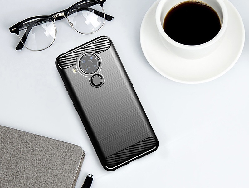 Ốp lưng chống sốc dành cho Nokia 5.4 Silicon hàng chính hãng Rugged Shield cao cấp - Hàng Nhập Khẩu