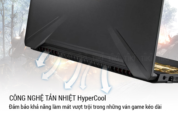 Laptop Asus TUF Gaming FX505GE-BQ049T Core i5-8300H/ Win10 (15.6 FHD IPS) - Hàng Chính Hãng