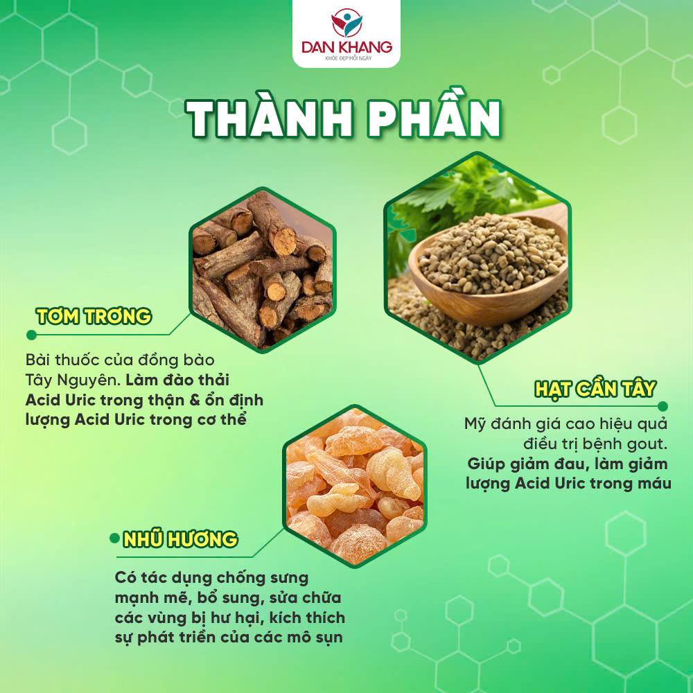Viên uống Hỗ Trợ Kiểm Soát Các Bệnh Về Gout, Hỗ Trợ Giảm Đau Do Gout Baigout (Hộp 20 Viên)