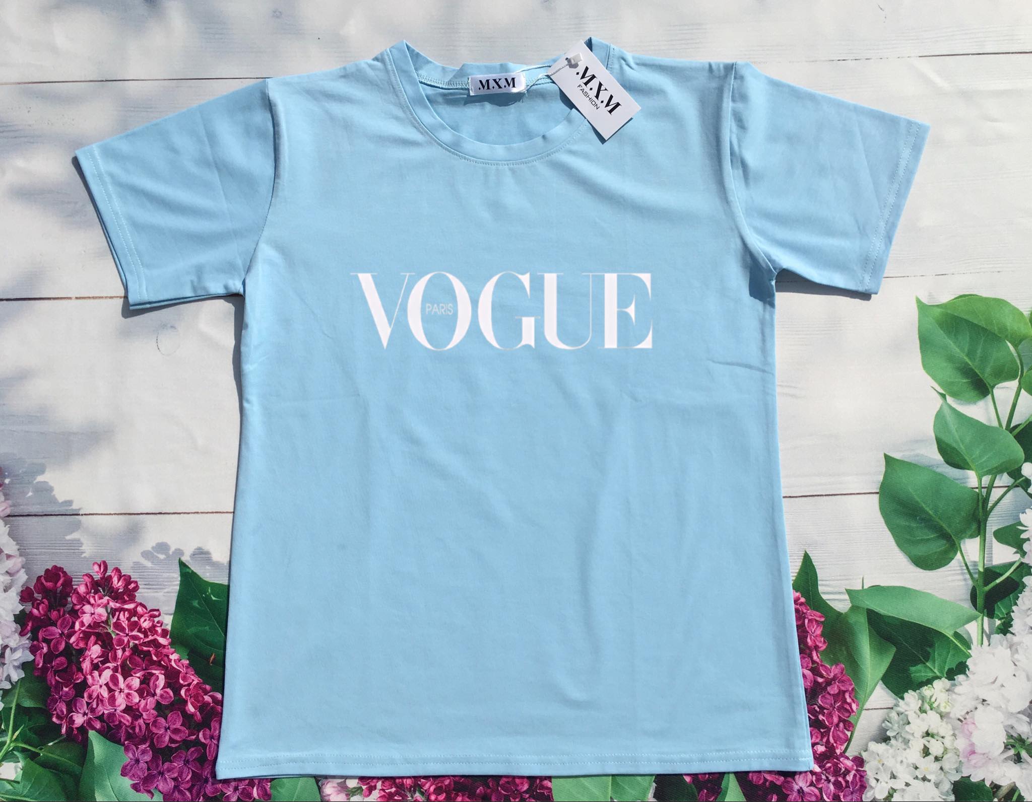 Áo thun nữ cổ tròn form rộng thun cotton 4 chiều phong cách Hàn Quốc in chữ ( ANU018 )