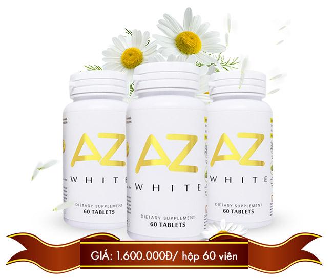 Thực phẩm chức năng Viên uống trắng da sáng tự nhiên AZ White
