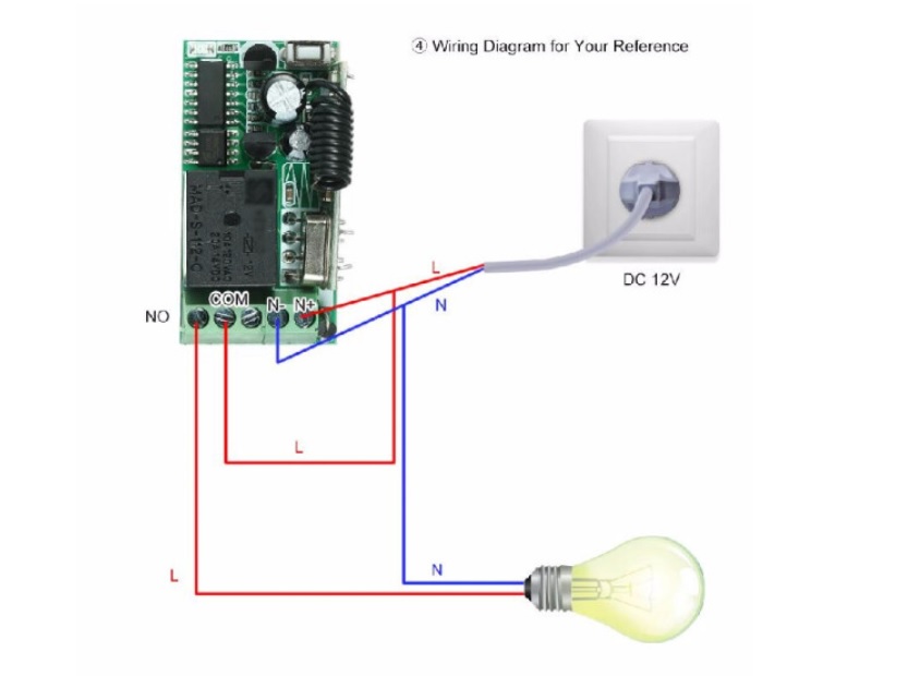 433Mhz DC 12V Universal RF Remote Control Switch Relay Receiver Module Mini 1CH Wireless Control Switch + 5PCS RF 433 Mhz Transmit 433Mhz DC 12V Universal RF Remote Control Switch Relay Receiver Module Mini 1CH Wireless Control Switch + 5PCS RF 433 Mhz Transmit