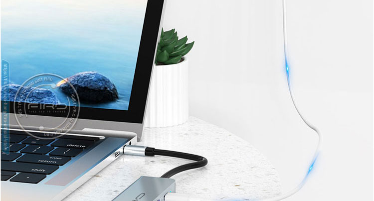 Hub Type-C To HDMI 6in1 FIRO - HUB Type C FIRO - HUB USB 3.0 FIRO