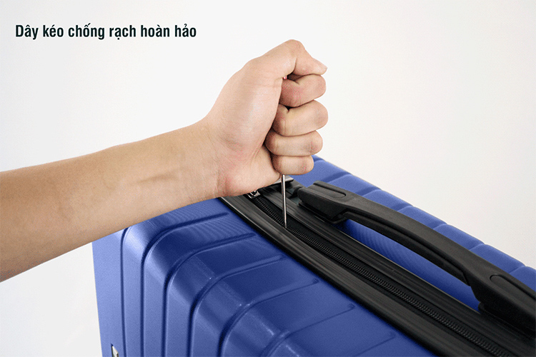 Vali Chống Trộm TRIP PC911 (Size 70cm) - Xanh Dương