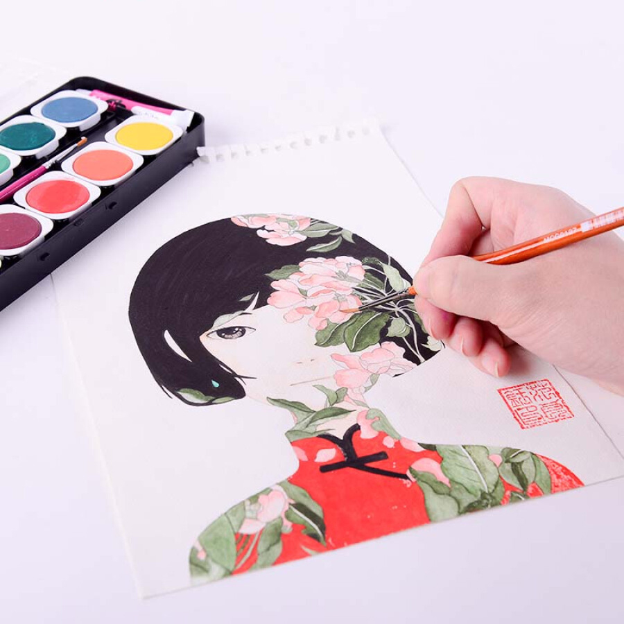 Bút Máy Nhỏ Màu Nước Mont Marte MPB0095